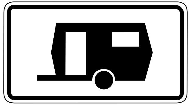 dopravní značka pro karavany