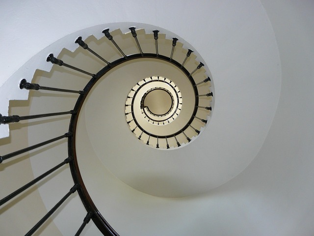 spirálové schodiště